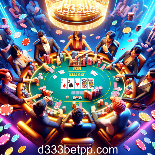 Descubra o Poker Room no d333bet: Diversão e Emoção em Cada Mão!
